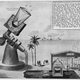 The futuristic solar power plant of a German inventor, as imagined in the October 1923 issue of Science and Invention magazine